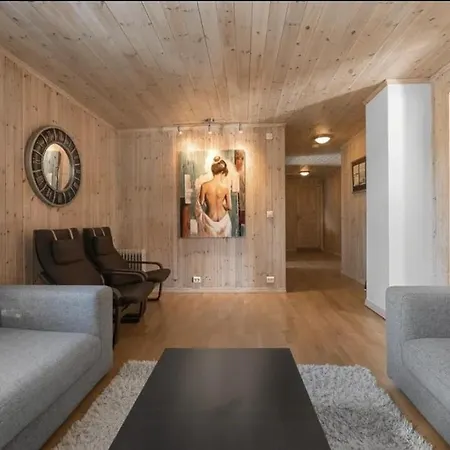 Family By The River In Hovden Bykle