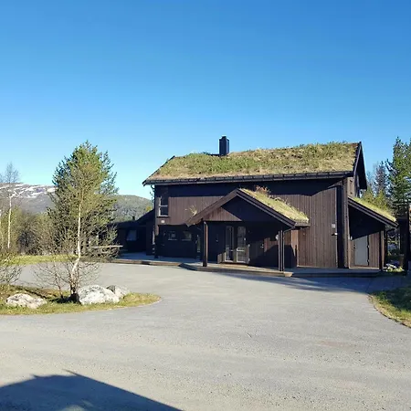 Family By The River In Hovden *