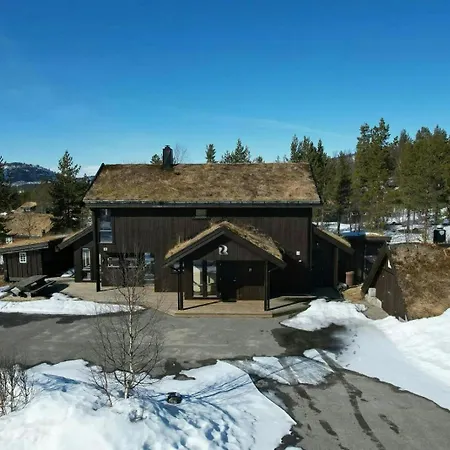 Family By The River In Hovden Bykle