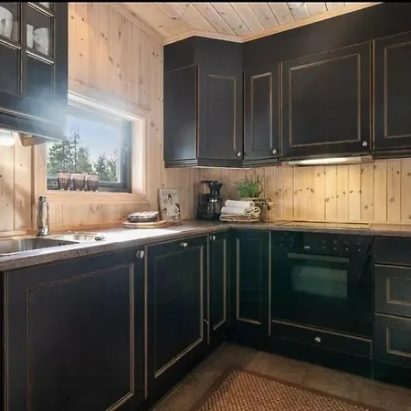 Family By The River In Hovden *