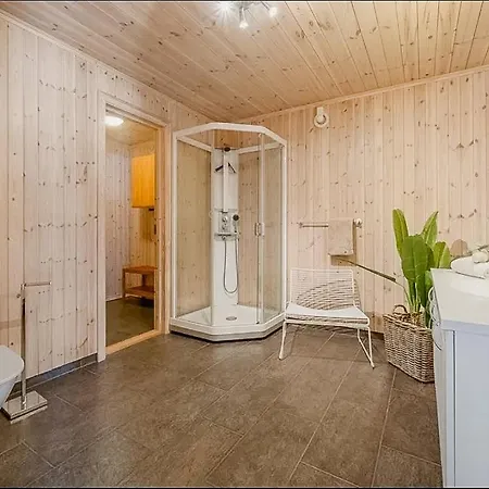 Family By The River In Hovden Feriehus